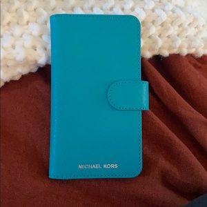 MICHAEL KORS IPHONE X CASE/WALLET
